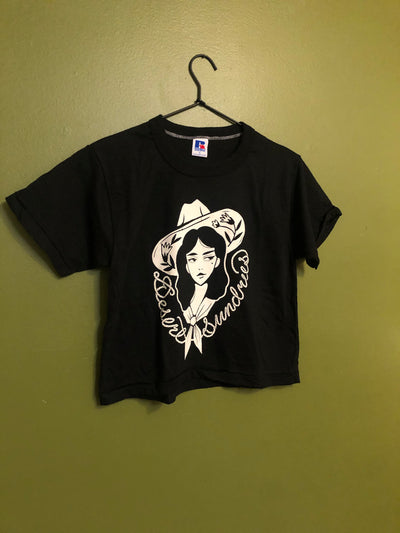 COWGIRL DS Russell athletic vintage crop top