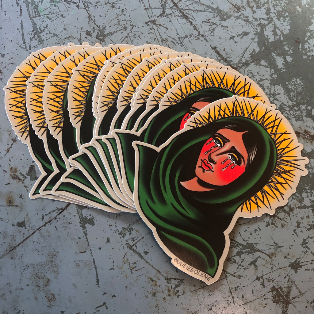 OUR LADY OF CACTUS sticker