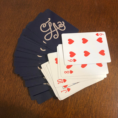 LA playing cards