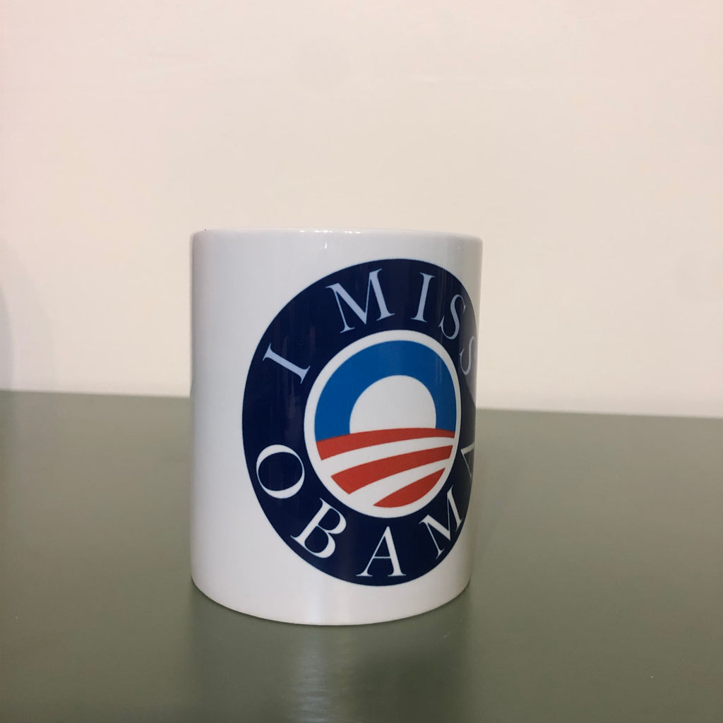 I MISS OBAMA coffee cup
